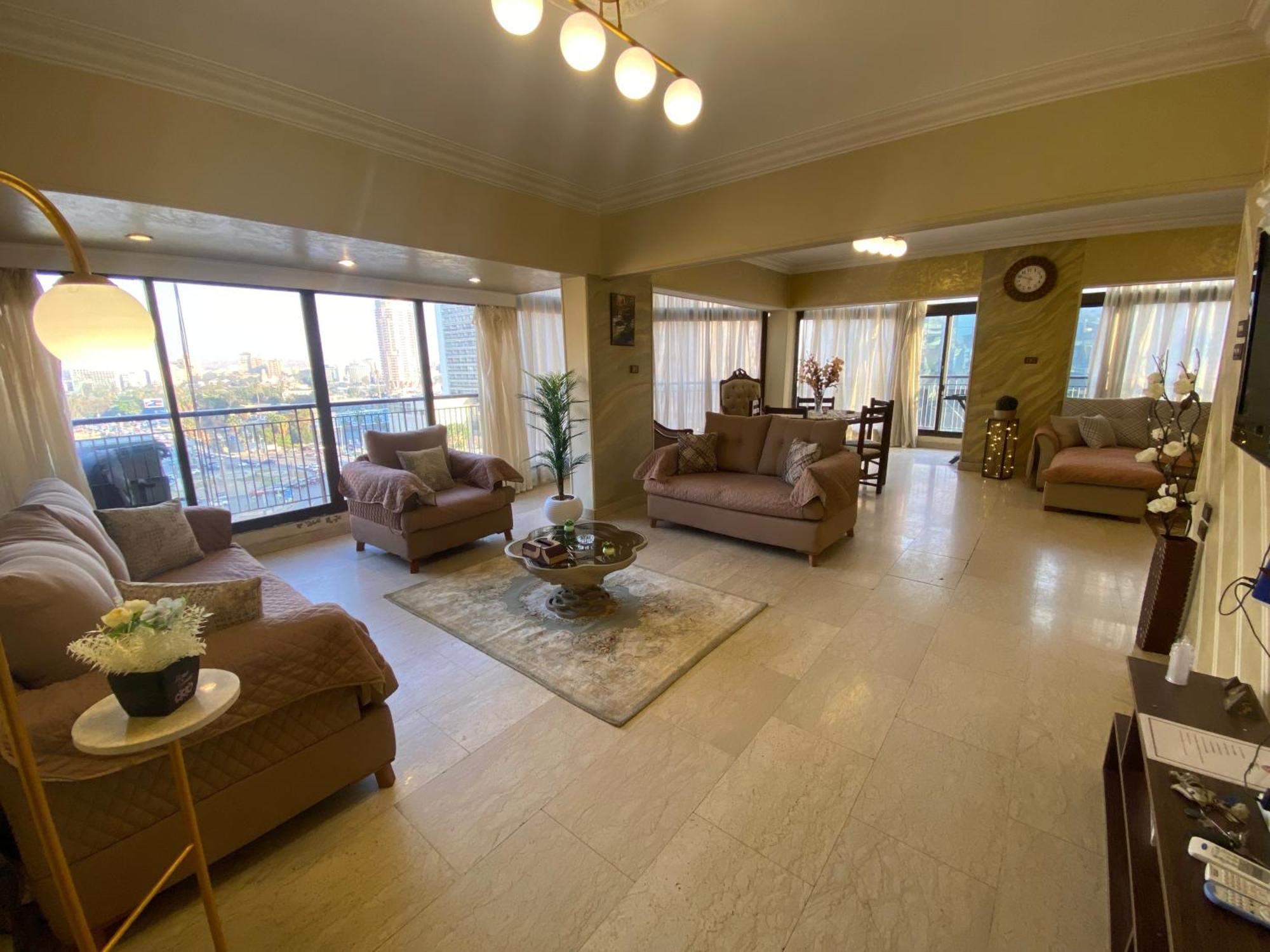 Nile View Dokki Apartment Kaherah Luaran gambar
